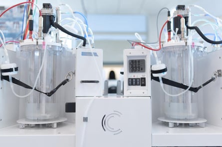 5L reactors - blurred background