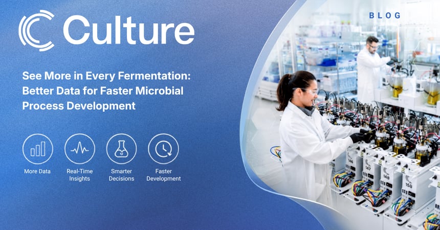 See More in Every Fermentation: Better Data for Faster Microbial Process Development
